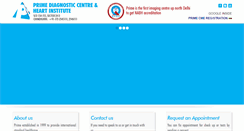 Desktop Screenshot of primediagnosticcentre.com